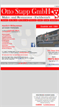 Mobile Screenshot of ottostapp-gmbh.de